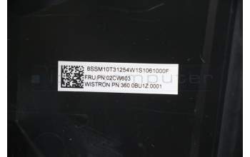 Lenovo 02CW603 MECHANICAL New Front BZL,T530,PRC,WST