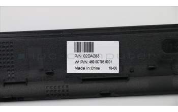 Lenovo 02DA288 COVER FRU LCD B cover,CSS2,BK