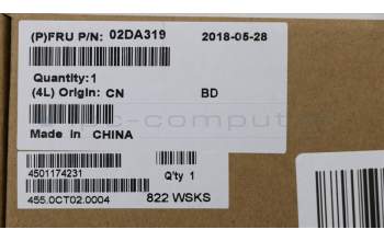 Lenovo 02DA319 LKL-1 SENSOR BD_PCB 17A39-1M(D