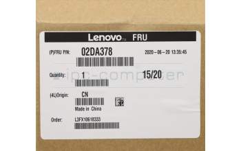 Lenovo 02DA378 Lenovo DISPLAY,15.6\",FHD,IPS,250nit