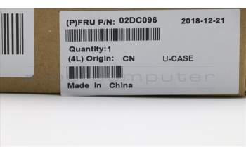 Lenovo 02DC096 COVER FRU Leia C cover yoga w/WFC w/Pen