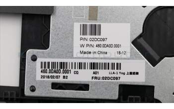 Lenovo 02DC097 COVER FRU Leia C cover yoga NWFC w/Pen