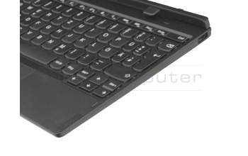 02DC167 original Lenovo keyboard incl. topcase DE (german) black/black