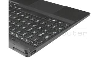 02DC167 original Lenovo keyboard incl. topcase DE (german) black/black