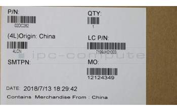 Lenovo 02DC282 BEZEL FRU Bezel assy IR cam PPS