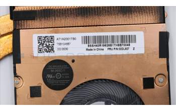 Lenovo 02DL827 HEATSINK SWG THM ASSY Toshiba