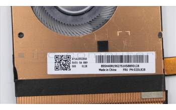 Lenovo 02DL828 HEATSINK UMA THM ASSY Sunon