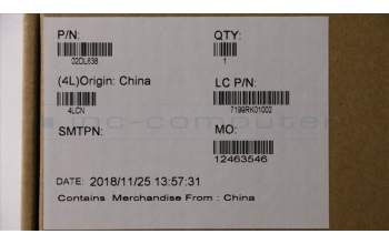 Lenovo 02DL838 COVER FRU COVER D COVER SUB ASSY Silver