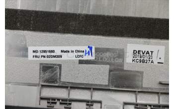 Lenovo 02DM309 COVER FRU COVER EL590_LOG_LOW_SUB_ASSY