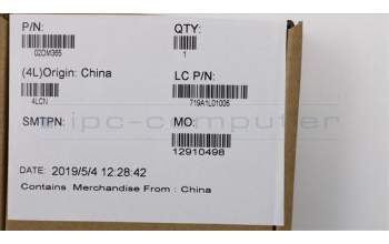 Lenovo 02DM365 CABLE FRU USB Cable HONG YUEN&UNIMICRON