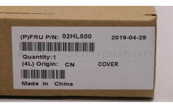 Lenovo 02HL500 MECH_ASM WW CCover+ENG ASM,BK<CHY>