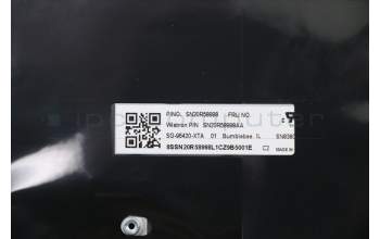 Lenovo 02HL525 C-Cover with keyboard, Hebrew, Black, Backlight, US