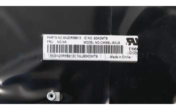 Lenovo 02HL644 MECH_ASM WL CCover+ENG ASM,BK<CHY>