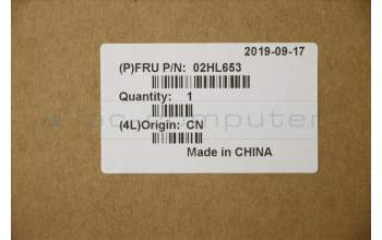 Lenovo 02HL653 C-Abdeckung mit Tastatur, Belgisch, Schwarz, Hintergrundbeleuchtung