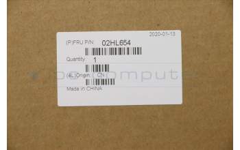 Lenovo 02HL654 C-Abdeckung mit Tastatur, Tschechisch/Slowakisch, Schwarz, Hintergrundbeleuchtung