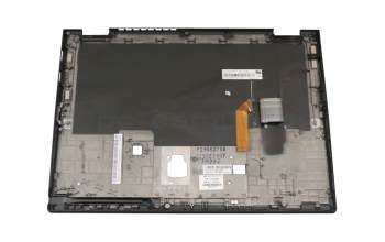 02HL662 original Lenovo keyboard incl. topcase DE (german) black/black with backlight and mouse-stick