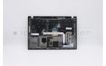 Lenovo 02HM200 MECH_ASM Ccov,058 FRA,BLKBD,BK,LTN