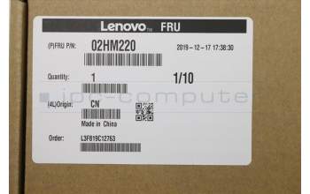 Lenovo 02HM220 MECH_ASM Ccov,JPN,BLKBD,BK,LTN