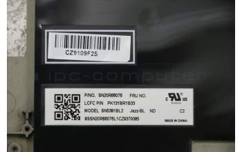 Lenovo 02HM224 MECH_ASM Ccov,NORDIC,BLKBD,BK,LTN