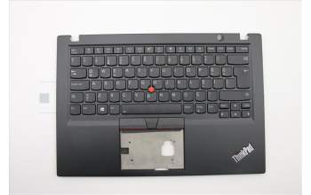 Lenovo 02HM233 MECH_ASM Ccov,TUR,BLKBD,BK,LTN