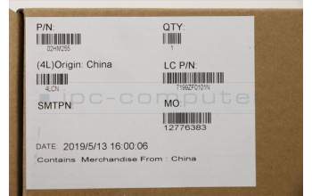 Lenovo 02HM255 MECH_ASM Ccov,ITA,BLKBD,BK,SRX