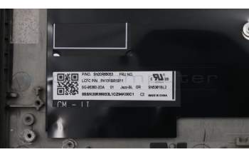 Lenovo 02HM285 MECH_ASM Ccov,GER,BLKBD,FPR,BK,LTN
