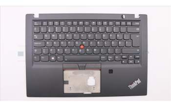 Lenovo 02HM301 MECH_ASM Ccov,SWE/FIN,BLKBD,FPR,BK,LTN