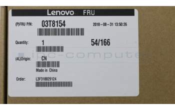 Lenovo Cable COM2 cable 250mmwithlevel shift LB for Lenovo ThinkCentre M900x (10LX/10LY/10M6)