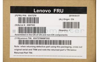 Lenovo 03X7278 KB MICE_BO SmartCard KB-US English