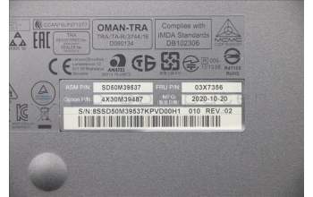 Lenovo 03X7356 KB MICE_BO FRU KBD Russian/Cyrillic 441