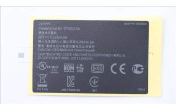 Lenovo 04W1626 MECHA FRU Base Cover Asm ROW