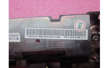 Lenovo 04W4156 FRU: Baugruppe untere Abdeckung 14 W Weltweit ohne China