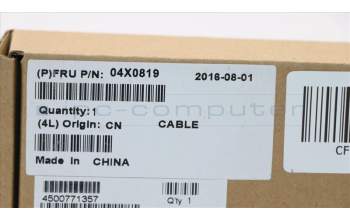 Lenovo 04X0819 FRU LCD(eDP) Cable ASM