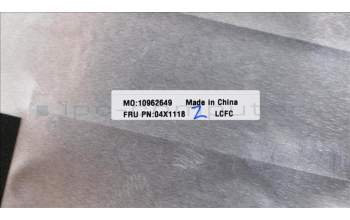 Lenovo 04X1118 FRU,LCD Cover,15W,Black,Pl