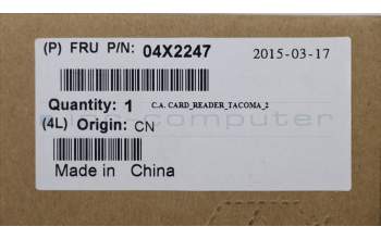 Lenovo 04X2247 CABLE CARD READER,Tac