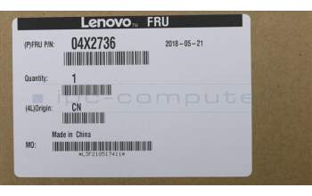 Lenovo 04X2736 CABLE Fru,USB2.0 W_O audio cable 370mm