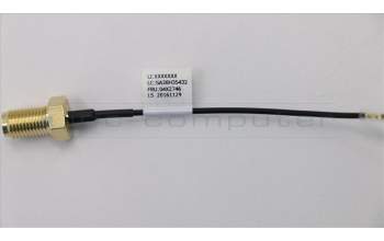 Lenovo CABLE Fru,65mm I-Pex to SMA M.2 Cable for Lenovo ThinkStation P410