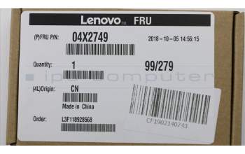 Lenovo CABLE Fru, 780mm M.2 front antenna for Lenovo IdeaCentre H50-00 (90C1)