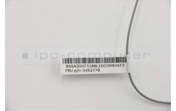 Lenovo 04X2778 CABLE Fru,Gaming PC antenna cable_Gray