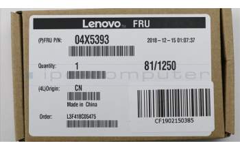 Lenovo 04X5393 CARDREADER Smart card, TAI