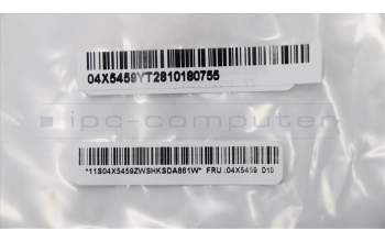 Lenovo 04X5459 CABLE Camera,Touch