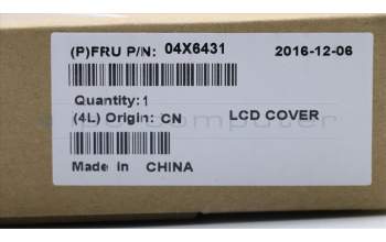 Lenovo 04X6431 COVER LCD Rear Flat TW FHD