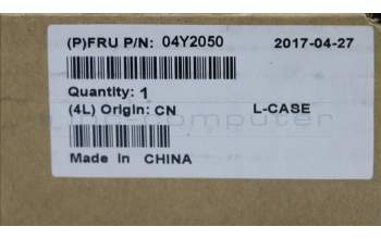 Lenovo 04Y2050 FRU: Untere Abdeckung, weltweit außer China, SWG