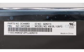 Lenovo 04Y2398 NB_KYB CS13KM FR CHY Backlit