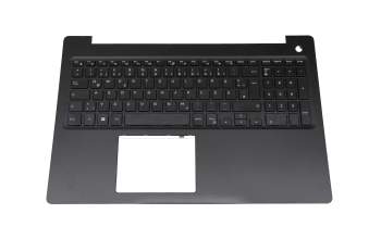 06RW8F original Dell keyboard incl. topcase DE (german) black/black