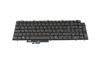 07FGP5 original Dell keyboard DE (german) grey/grey with backlight