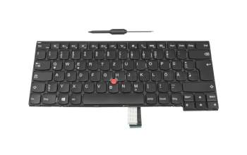 0C45303 original Lenovo keyboard DE (german) black/black with mouse-stick