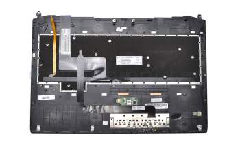 0K05-001C000 original Pega keyboard incl. topcase UK (english) black/black with backlight