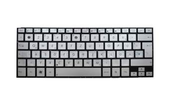 0KN0-LY1GE02 original Asus keyboard DE (german) silver