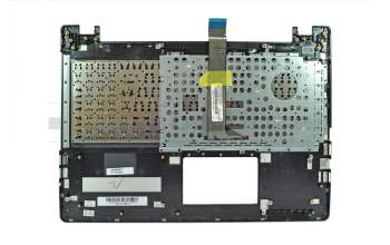 0KN0-N31SF13 original Protek keyboard incl. topcase SF (swiss-french) black/silver